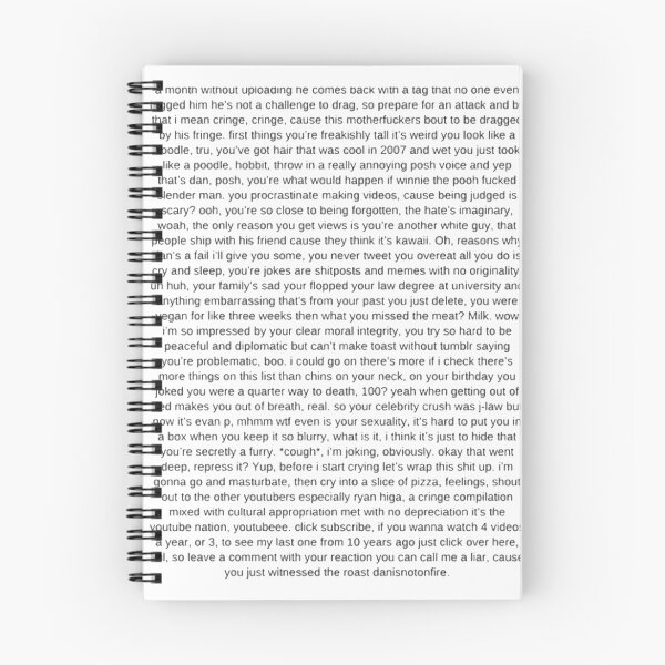 Item preview, Dan's diss track lyrics designed and sold by missmacdomo.