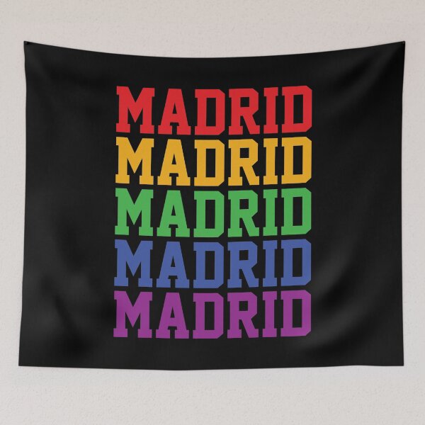 Item preview, Rainbow Madrid Spain City designed and sold by StarsForgers.