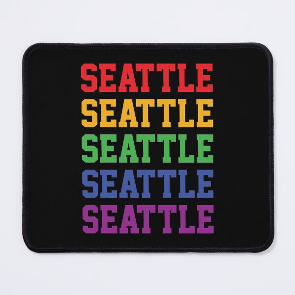 Item preview, Rainbow Seattle Washington City designed and sold by StarsForgers.