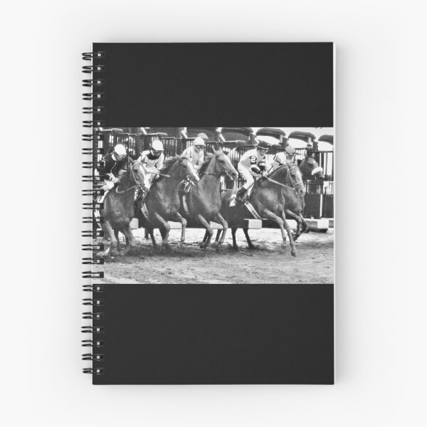 Item preview, C2021 Steve Yellowbear Fine Art NEW YORK STAKES RACE GATE BREAK designed and sold by SteveYellowbear.