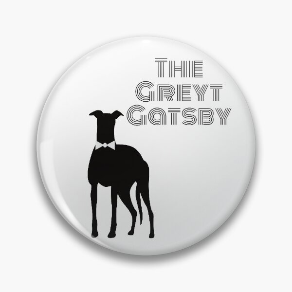 Item preview, The Greyt Gatsby (in black) designed and sold by bkdoodles.