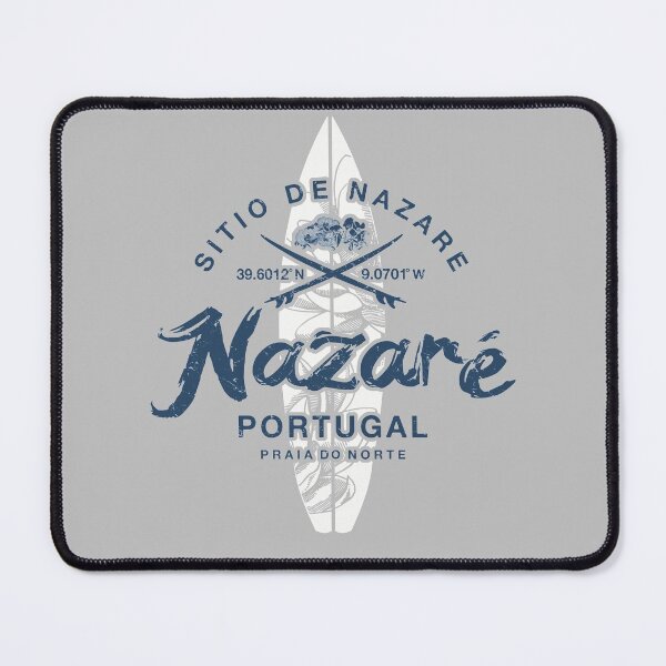 Item preview, Nazare Portugal Vintage Retro Surfing designed and sold by IronEcho.