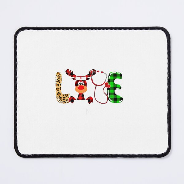 Item preview, Love CMA Life- Buffalo Plaid Reindeer- Nurse Christmas designed and sold by Delores Kinder.