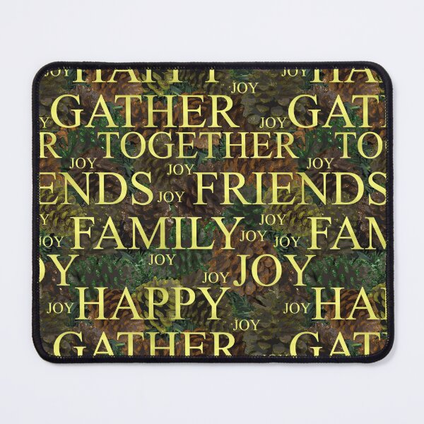 Item preview, Gather Sentiments Gold on Camo Pinecones Repeat 5748 designed and sold by Art in My Loft.