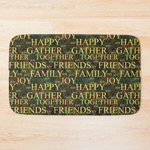 Item preview, Gather Sentiments Gold on Camo Pinecones Repeat 5748 designed and sold by Art in My Loft.