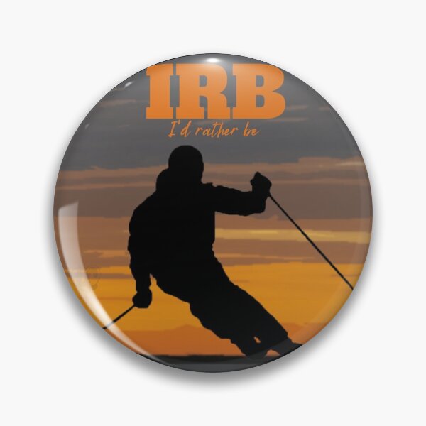 Item preview, IRB... I'd Rather Be Skiing design for skiers and outdoor Enthusiasts designed and sold by LifeCrush.