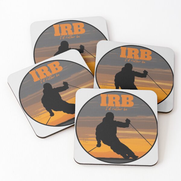 Item preview, IRB... I'd Rather Be Skiing design for skiers and outdoor Enthusiasts designed and sold by LifeCrush.