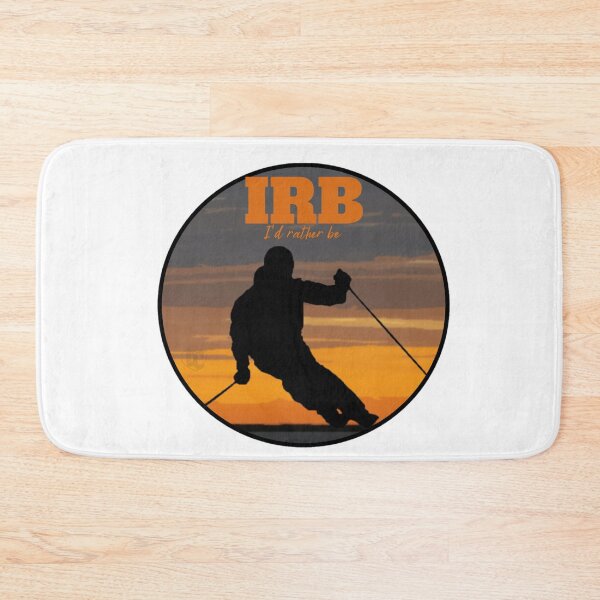 Item preview, IRB... I'd Rather Be Skiing design for skiers and outdoor Enthusiasts designed and sold by LifeCrush.