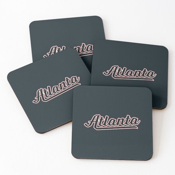 Item preview, Atlanta GA | Retro Sports Script Logo | Navy designed and sold by retroready.