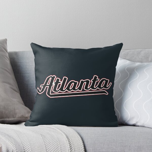 Item preview, Atlanta GA | Retro Sports Script Logo | Navy designed and sold by retroready.