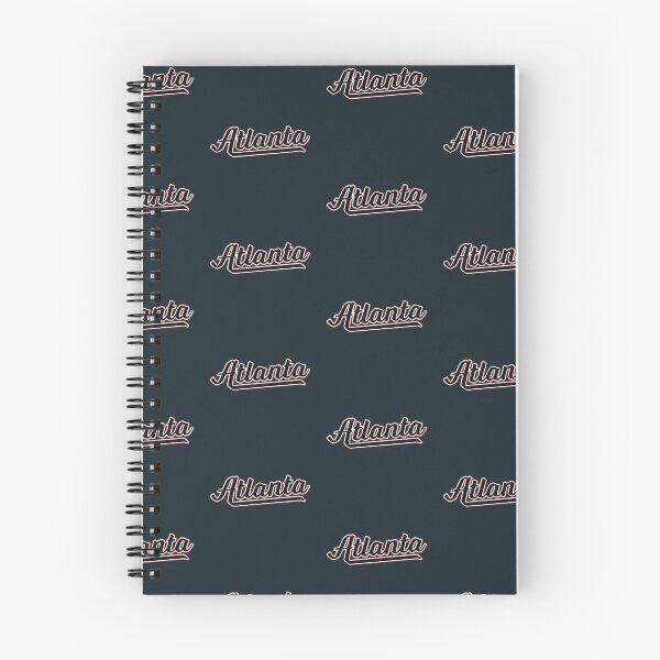 Item preview, Atlanta GA | Retro Sports Script Logo | Navy designed and sold by retroready.
