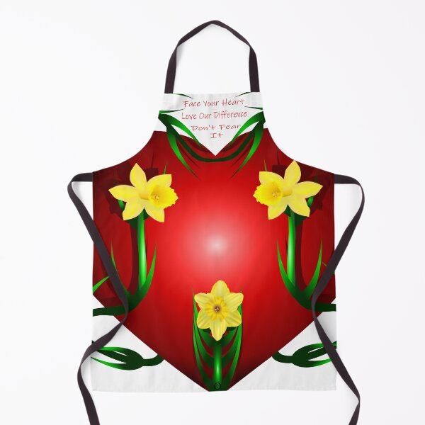 Item preview, Daffodil Unique Flowering Heart designed and sold by Roger R Cormier.