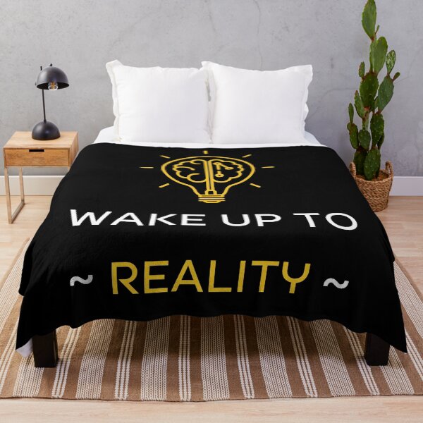 Item preview, Wake Up To Reality designed and sold by Udecide Store.