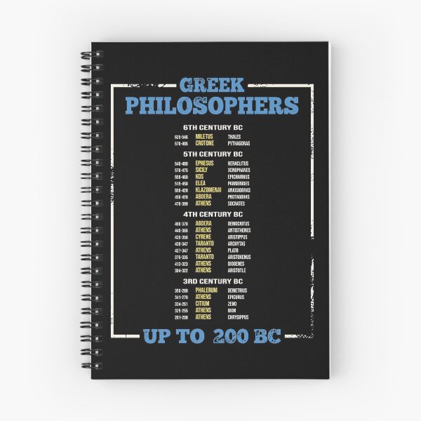 Item preview, Greek Philosophers Up To 200BC designed and sold by grphilosopher.