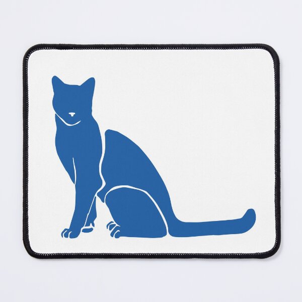 Item preview, Matisse's Cat Var. 2 in Blue designed and sold by ECMazurDesign.