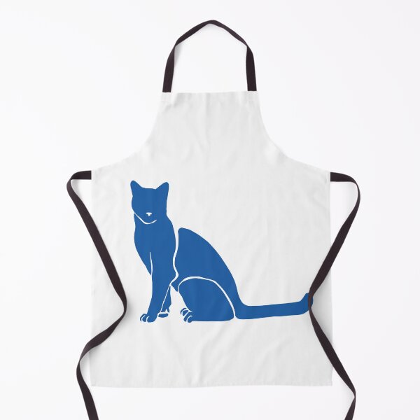 Item preview, Matisse's Cat Var. 2 in Blue designed and sold by ECMazurDesign.