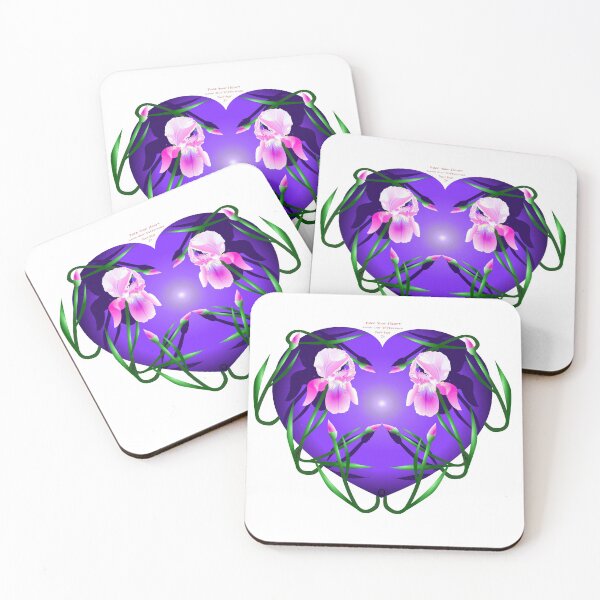 Item preview, Iris Purple Pink  designed and sold by Roger R Cormier.