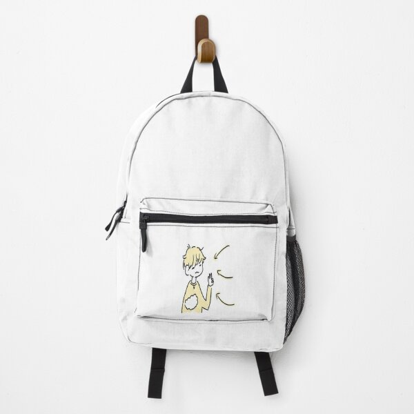 Blonde Hair Boy Names Dress Shirt Draw Backpack