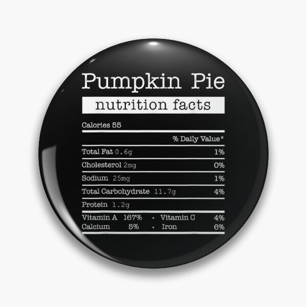 Item preview, Pumpkin Pie Nutrition Facts designed and sold by Delores Kinder.
