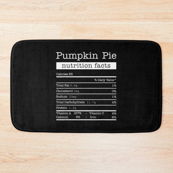 Item preview, Pumpkin Pie Nutrition Facts designed and sold by Delores Kinder.