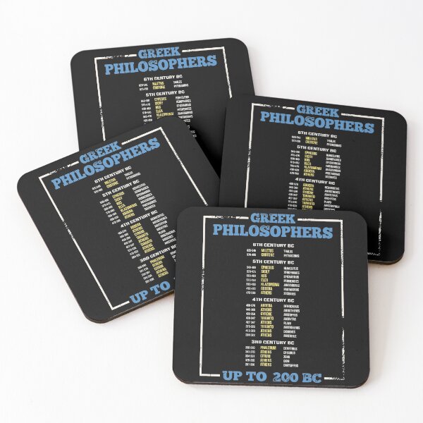 Item preview, Greek Philosophers Up To 200BC designed and sold by grphilosopher.