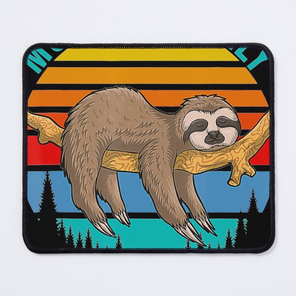 Item preview, Motivationally Challenged  Lazy Day  Funny Sloth  designed and sold by exitsatisfying.
