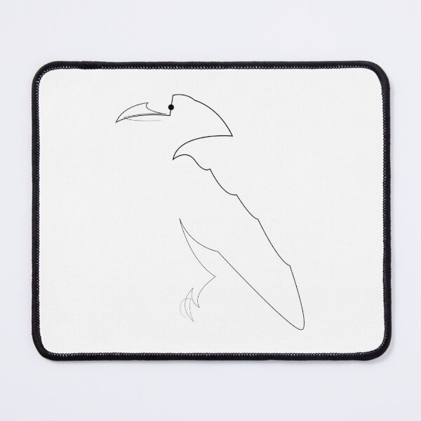 Item preview, One line corvid designed and sold by addillum.