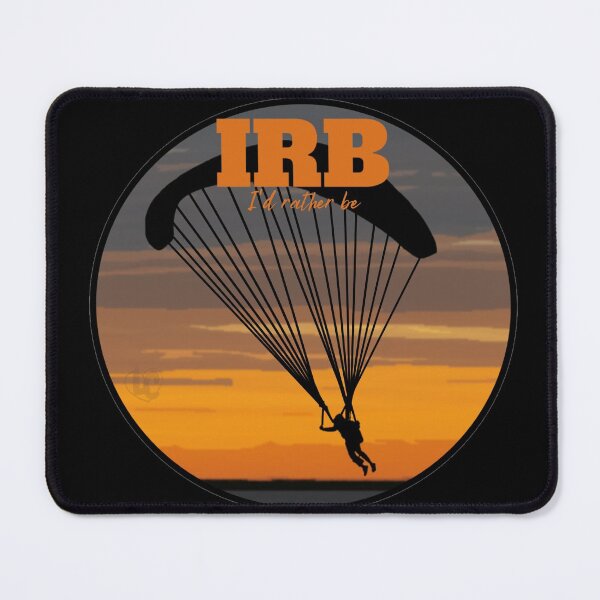 Item preview, IRB... I'd Rather Be Paragliding design for outdoor Enthusiasts designed and sold by LifeCrush.