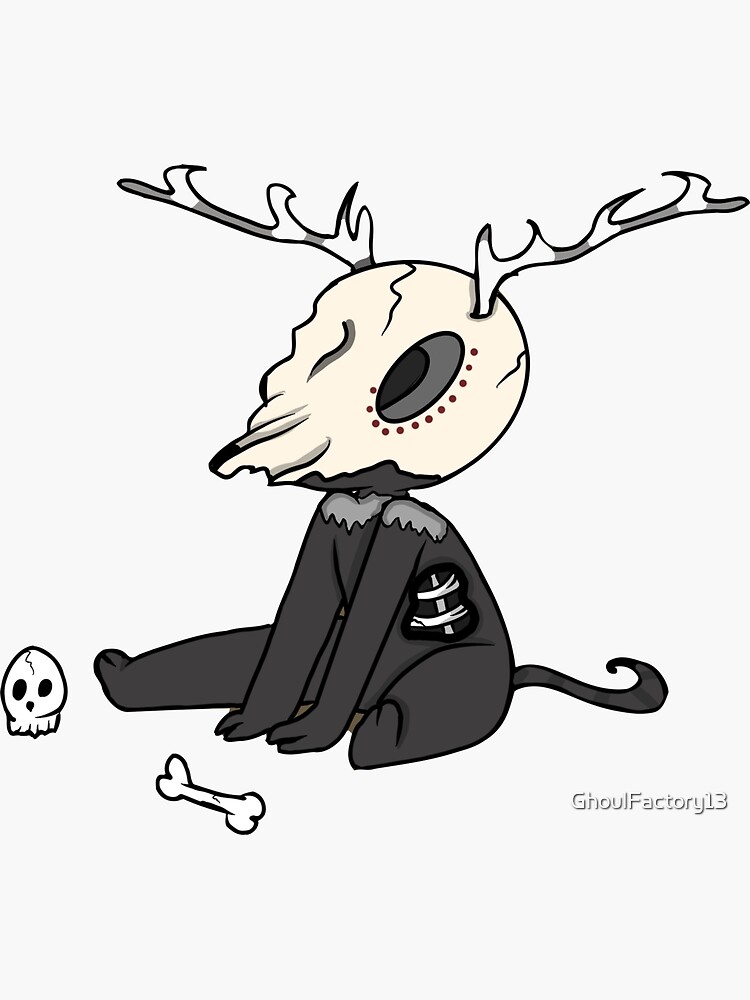 Lonely Wendigo Sticker