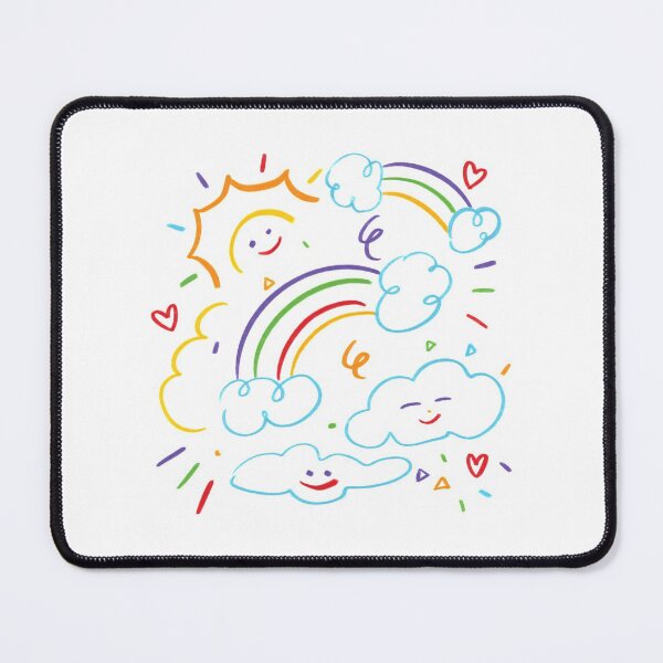 Item preview, Rainbow Sky Hand Drawing designed and sold by StarsForgers.