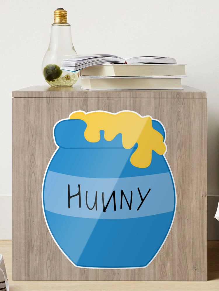 Hunny Pot © GraphicLoveShop Sticker for Sale by graphicloveshop