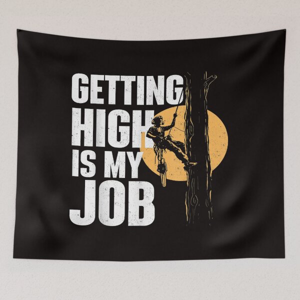 Item preview, Getting High Is My Job Funny designed and sold by Viktor Kabbach.