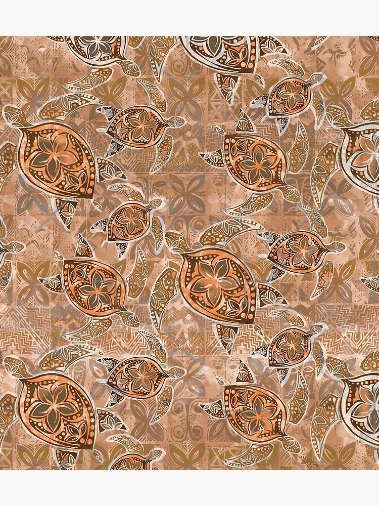 Mother Daughter Honu Hoku Set in Vintage Troipcal Toile main image 1