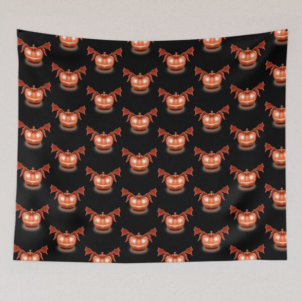 Item preview, Halloween pumpkin devil style designed and sold by nickardi.