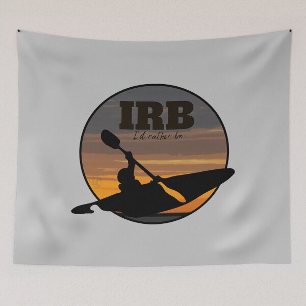 Item preview, IRB... I'd Rather Be Kayaking design for Kayakers and outdoor Enthusiasts designed and sold by LifeCrush.