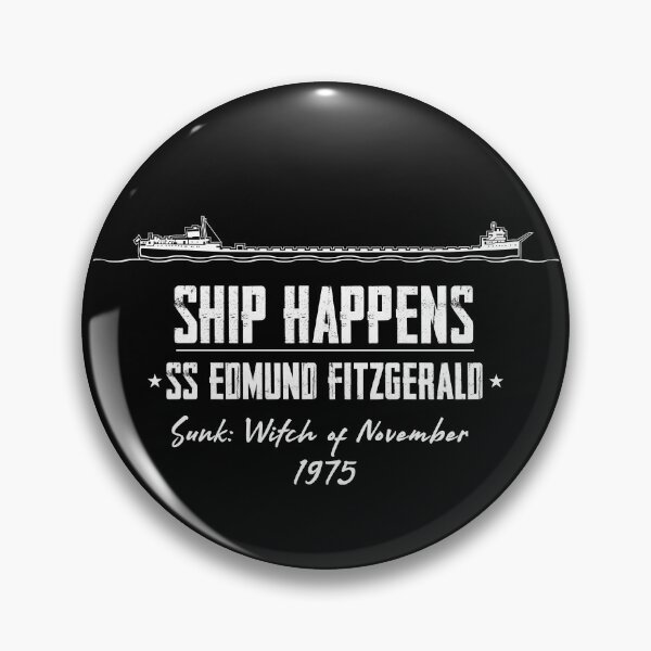 Item preview, Ship Happens SS Edmund Fitzgerald designed and sold by twHistory.