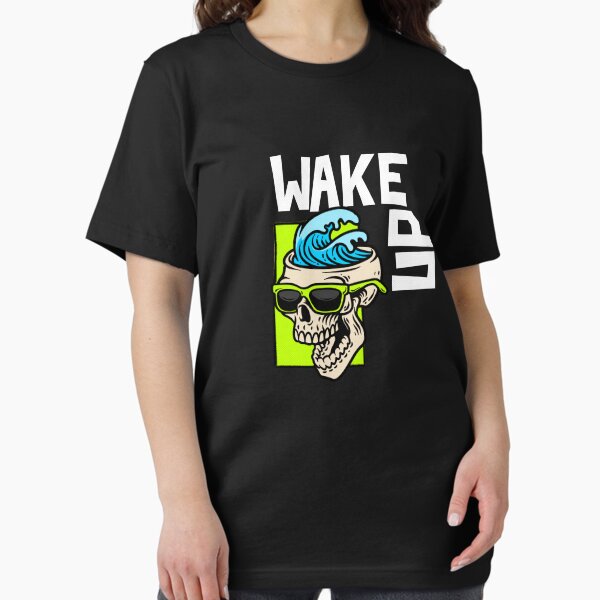 Item preview, Wake Up - Skull  designed and sold by BoozieHumor.