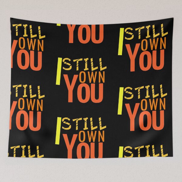 Item preview, I still owe you I still own you masks tee-shirts and hoodies designed and sold by wiggy38.