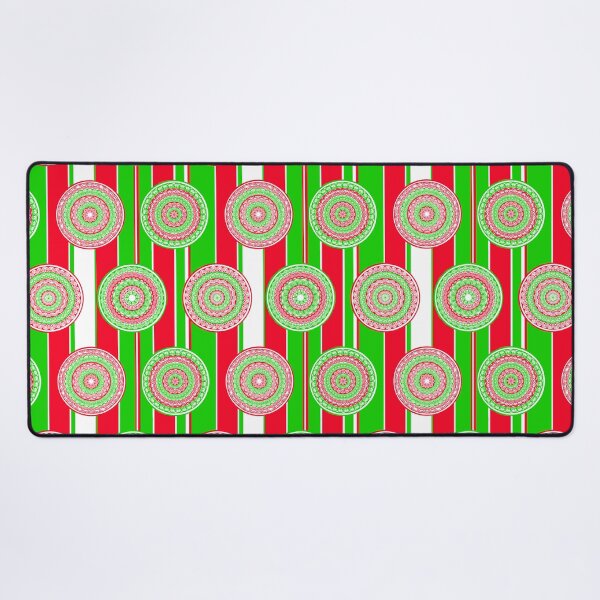 Holiday Mandalas Desk Mat