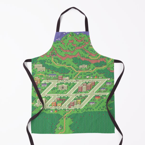 Item preview, Earthbound Onett Map designed and sold by Biochao.