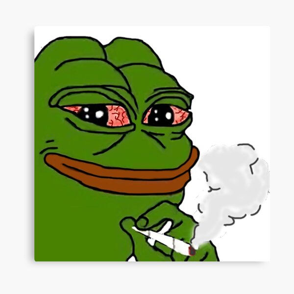 Pepe The Frog Smug Face With Smile And Hand On Chin Meme Kekistan