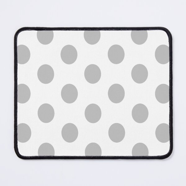 Item preview, Large SILVER GREY and WHITE POLKA DOTS designed and sold by RachelMacht.