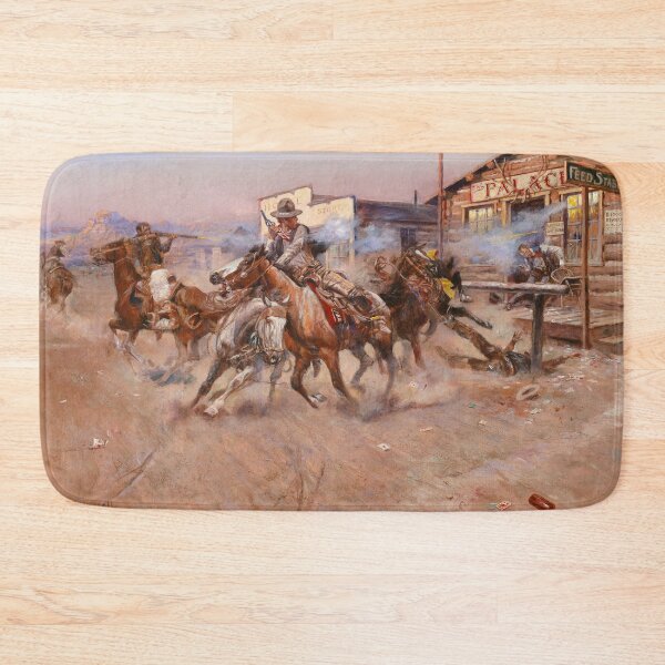 Item preview, Smoke of a .45 by Charles Marion Russell (1908) designed and sold by allhistory.