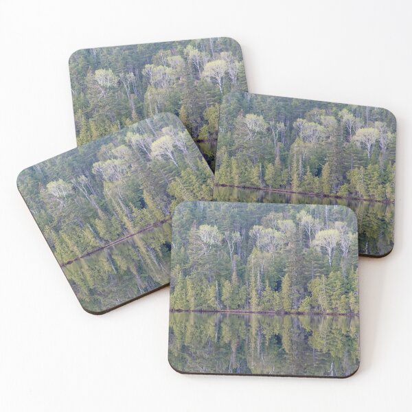 Item preview, Forest Reflections in Lake Fanny Hooe, Copper Harbor Michigan designed and sold by TheCurators.