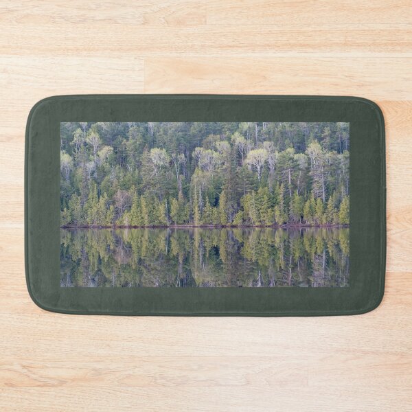 Item preview, Forest Reflections in Lake Fanny Hooe, Copper Harbor Michigan designed and sold by TheCurators.