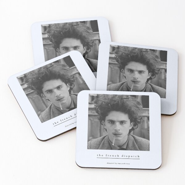 Item preview, The French Dispatch (Wes Anderson) Timothee Chalamet, Saoirse Ronan, Adrien Brody designed and sold by cinemartistic.