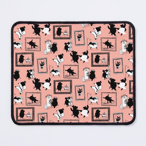 Item preview, Piggy Pighouettes on Peach designed and sold by Christine Philbrick.