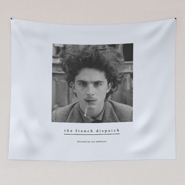 Item preview, The French Dispatch (Wes Anderson) Timothee Chalamet, Saoirse Ronan, Adrien Brody designed and sold by cinemartistic.