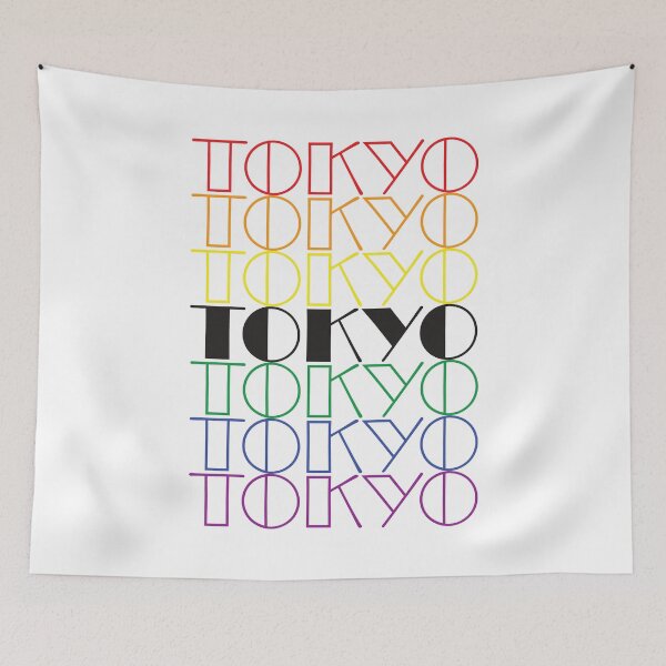 Item preview, Rainbow Tokyo Japan City designed and sold by StarsForgers.