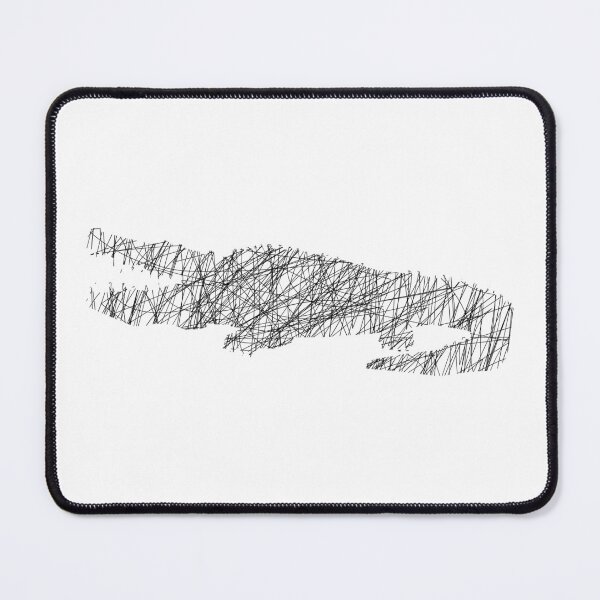 Item preview, Simple Crocodile Shape Art designed and sold by Heaven-Studio.